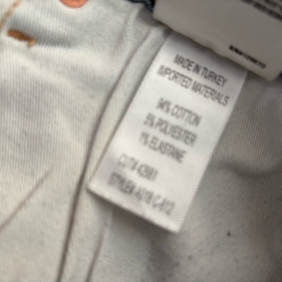 Agolde Light Blue Distressed Skinny Jeans Sophie Cropped Denim - Picture 9 of 16